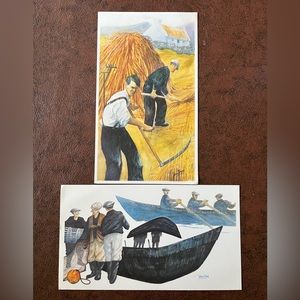 Vintage Irish Postcards, illustrated by John Dixon